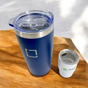 Blue and White Tumbler Set
